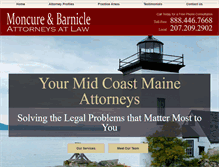 Tablet Screenshot of mb-law.com